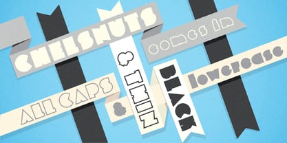 Chelsnuts Font Poster 4