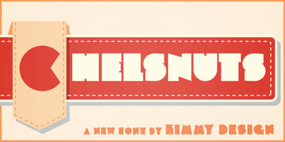 Chelsnuts Font Poster 1