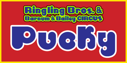Pucky Font Poster 2