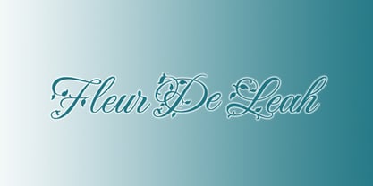 FleurDeLeah Font Poster 1