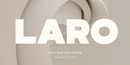 Laro Font Poster 1
