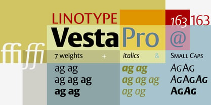 Vesta Font Poster 2