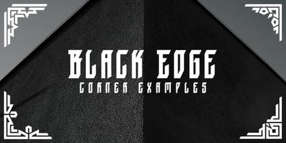 Black Edge Fuente Póster 3