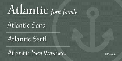 Atlantic Sans Font Poster 1