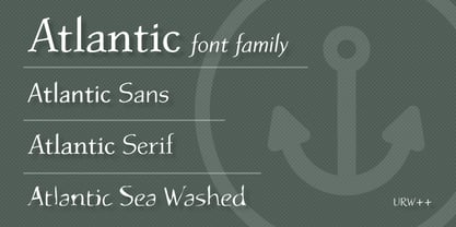 Atlantic Sea Washed Fuente Póster 1