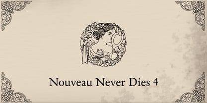 Nouveau Never Dies Fuente Póster 2