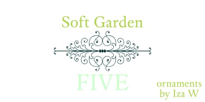 Soft Garden Fuente Póster 10