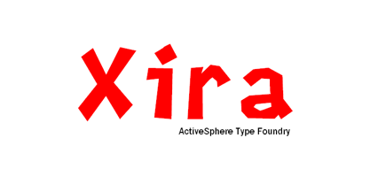 Xira Font Poster 1