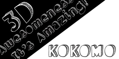 Kokomo Font Poster 2