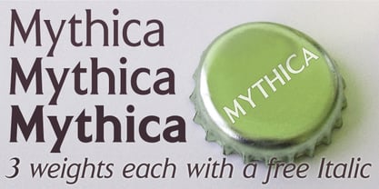 Mythica Font Poster 1
