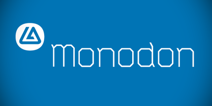 CA Monodon Font Poster 1