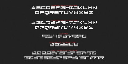 Cyber City Font Poster 5