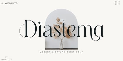 Diastema Font Poster 1