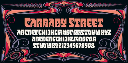Carnaby Street Font Poster 2