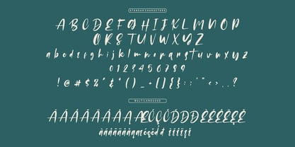 Russeline Font Poster 6
