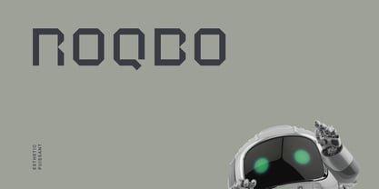 Roqbo Font Poster 1
