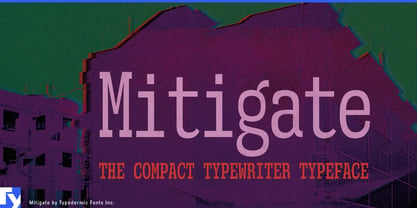 Mitigate Font Poster 1