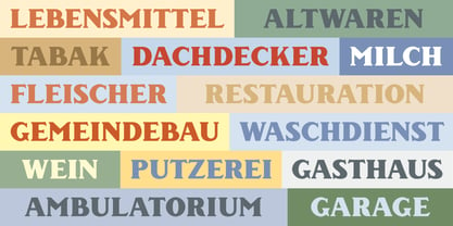 Greissler Font Poster 2