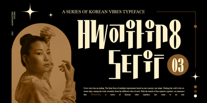Hwaiting Serif Font Poster 1