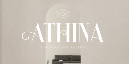 Athina Font Poster 1