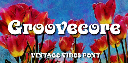 Groovecore Font Poster 1