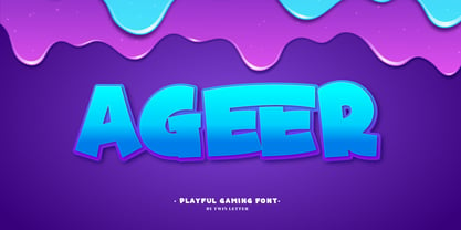 Ageer Font Poster 1