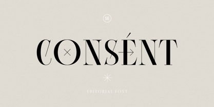 Consent Font Poster 3