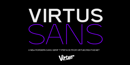 Virtus Sans Font Poster 1