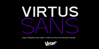 Virtus Sans Police Affiche 1