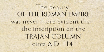 Emporia Roman Font Poster 3