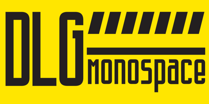 DLG Monospace Police Poster 1