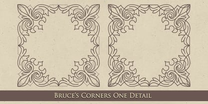 MFC Bruce Corners One Font Poster 7