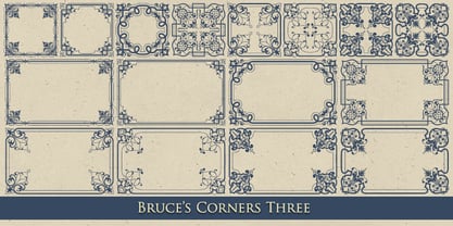 MFC Bruce Corners Three Font Poster 7