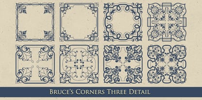 MFC Bruce Corners Three Font Poster 6