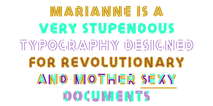 Marianne Font Poster 4