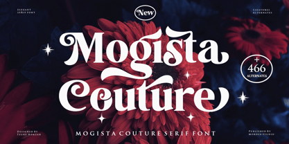 Mogista Couture Font Poster 1