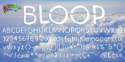 Bloop Font Poster 7