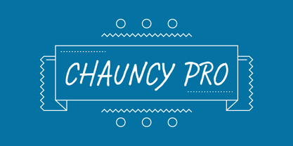 Chauncy Pro Font Poster 1