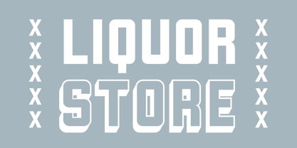 Liquorstore Font Poster 9