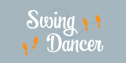 Swingdancer Font Poster 4