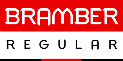 Bramber Font Poster 1