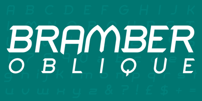 Bramber Font Poster 3