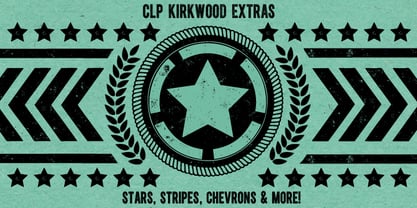 CPL Kirkwood Font Poster 3