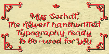 Miss Seshat Font Poster 5
