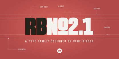 RBNo2.1 Font Poster 1