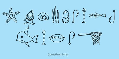 Something Fishy Font Poster 1