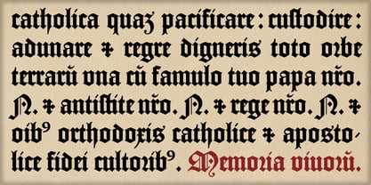 Alter Gotisch Font Poster 4