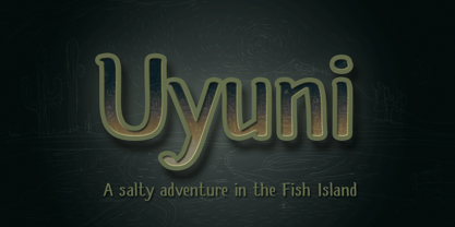 Uyuni Font Poster 1