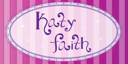 Katyfaith Font Poster 1
