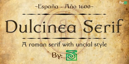 Dulcinea Serif Font Poster 1